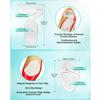 10PCS High Heel Comfort Pad Inserts, Silicone Shoe Cushion Insoles Heel Grips Liner Metatarsal Pads for Women Shoes Too Big, Prevent Rubbing