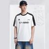 Li Ning Table Tennis Series Short Sleeve Summer Round Neck T-Shirt American Vintage Loose Casual Quick-Dry Sports Tee Unisex Tops AYSV013