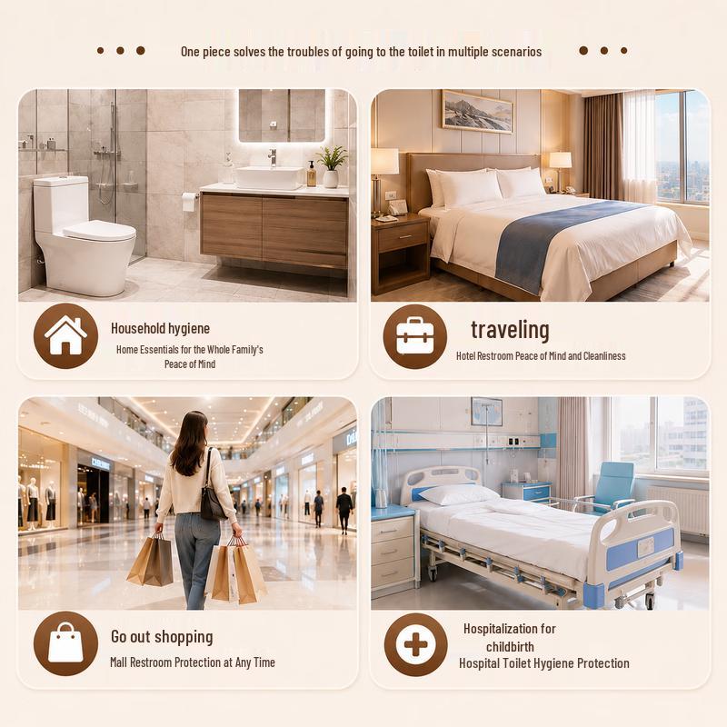 Mao Ren Disposable Travel Toilet Seat Covers