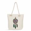 Dreamcatcher print thick rope single-shoulder beach bag 7309 KTB