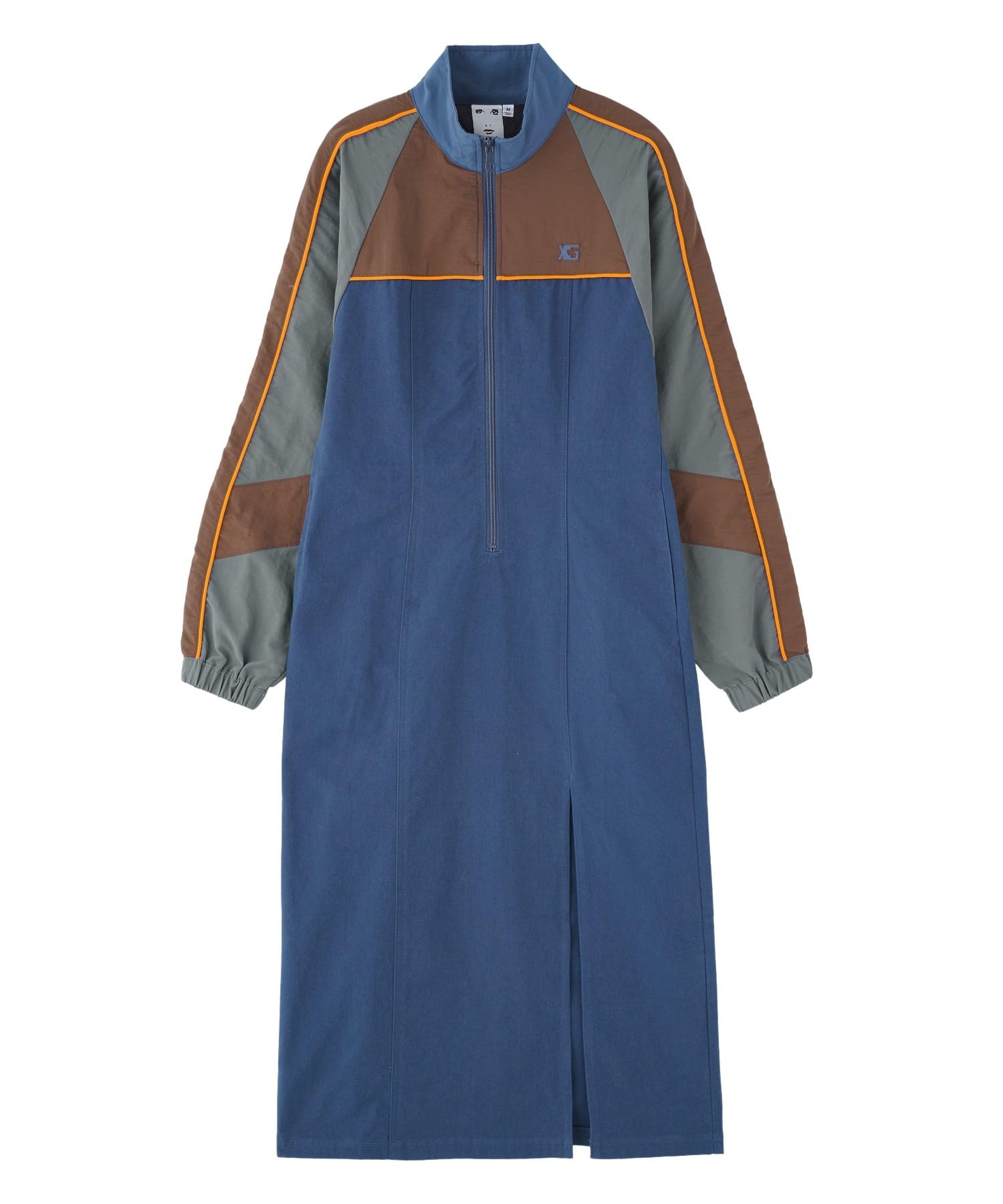 

Повседневное платье ПАНЕЛЬНОЕ ТРЕКОВОЕ ПЛАТЬЕ ТЕМНО-СИНЕЕ [X-girl] Женское