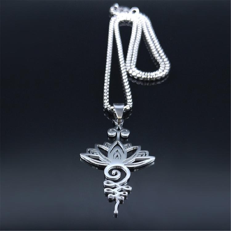 Graceful Flower Pattern Necklace Fashion Matching Earrings Unique Jewelry Stylish Women Necklace for Various Occasions