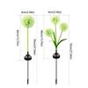 Plastic Stake Solar Onion Ball Lights Waterproof Design Outdoor Lawn Lamp  Outdoor Lighting