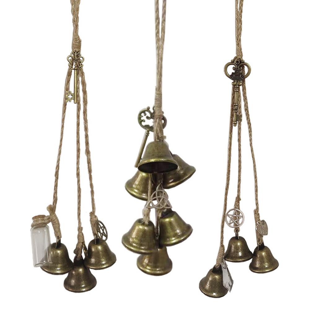 Wind Chime with For Witchcraft Symbol Purifies Environment Suitable for For Witchcraft Enthusiasts Sturdy Iron Construction