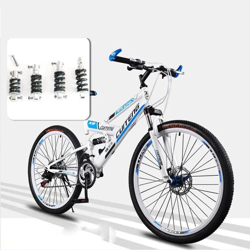 Bike Spring Shocks Absorber Suspension Damper Bike Bicycle Mtb Dh Rear Shock Cycling Spring Shock Absorber Parts