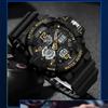 Sanda Watch Youth Multifunctional Men's Waterproof Night Light Outdoor Sports Versatile Electronic Watch