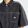 adidas Originals San Valentino Edizione Limitata Camicia da Lavoro a Maniche Corte in Denim Uomo camicie KG6448