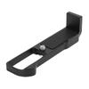 L Quick Release Plate Fit for G7X3 Camera Aluminum Alloy Camera Extension Base Plate with Cold Shoe Mount 1Celsius4 Inch Screw Hole