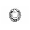 Pandora 925 Silver Layered Charm Drop Beads Women's Silver 796271CZ