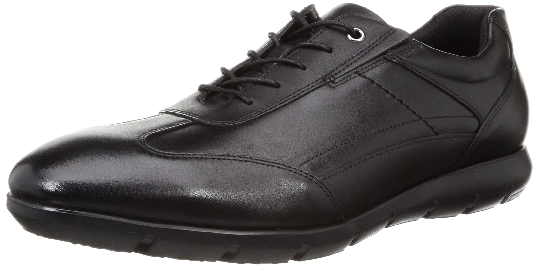 

Texcy Luxe Genuine Leather Business Sneaker Size 3E Men s Shoes, Biz, TU-7035, Black, 24.5 cm, чёрный