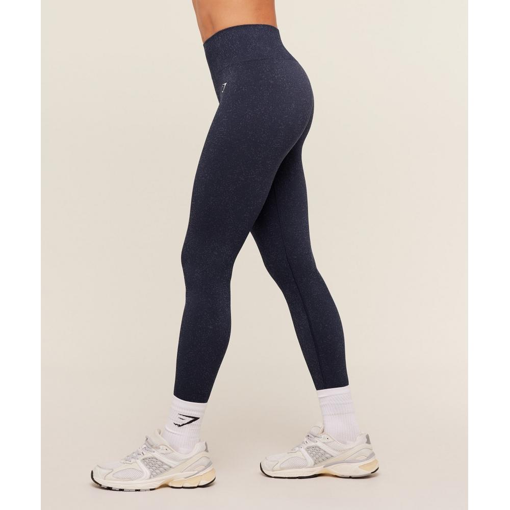Gymshark Adapt Fleck X Whitney Leggings Heavy Blue Iron Blue B2a1b Ud7z