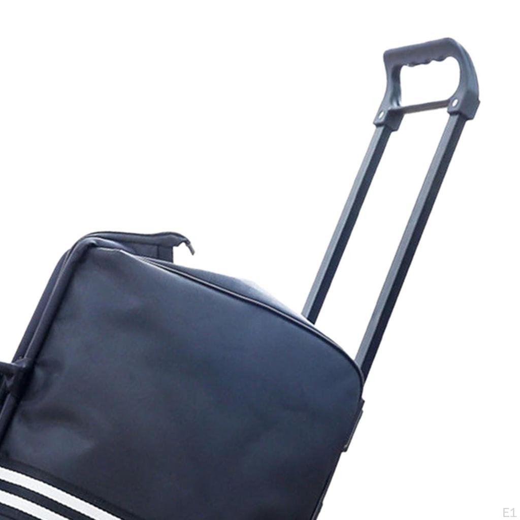 Große Kapazität Reise Seesack mit 2 Rad Reisetasche Reißverschluss Bekleidung Trolley Gepäck