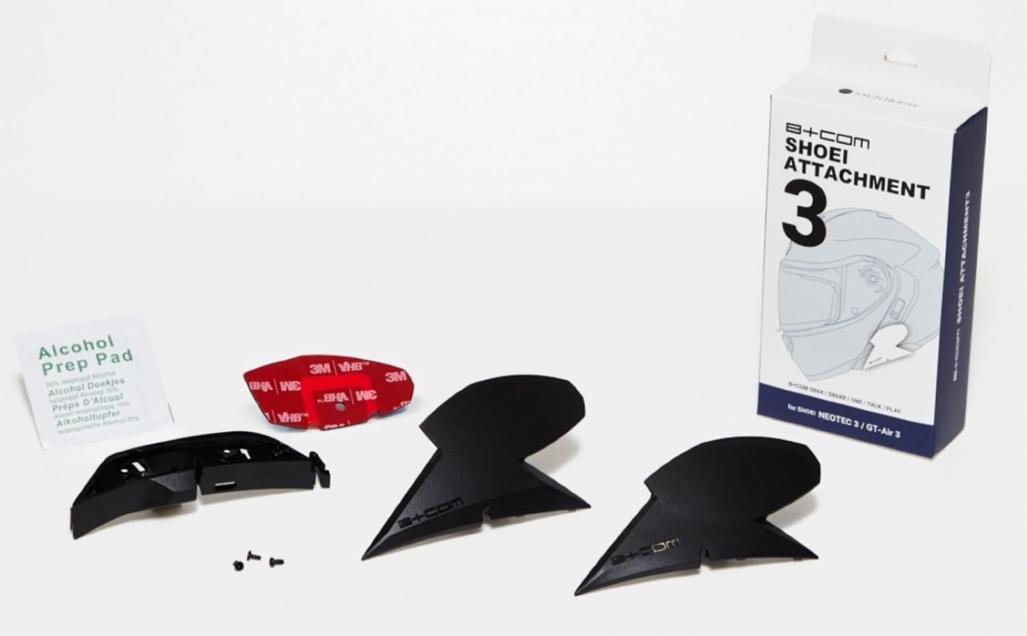 

SYGNHOUSE Motorcycle Intercom B + COM Optional Parts B + COMSHOEI Attachment 3 (GT-Air3/NEOTEC3 Only) SB6XR/ONE/TALK/PLAY/SB6X 00082779