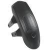 Motorcycle Rear Mudguard ABS Metal Black Tire Splash Guard Universal for 12‑18in Wheels Hub