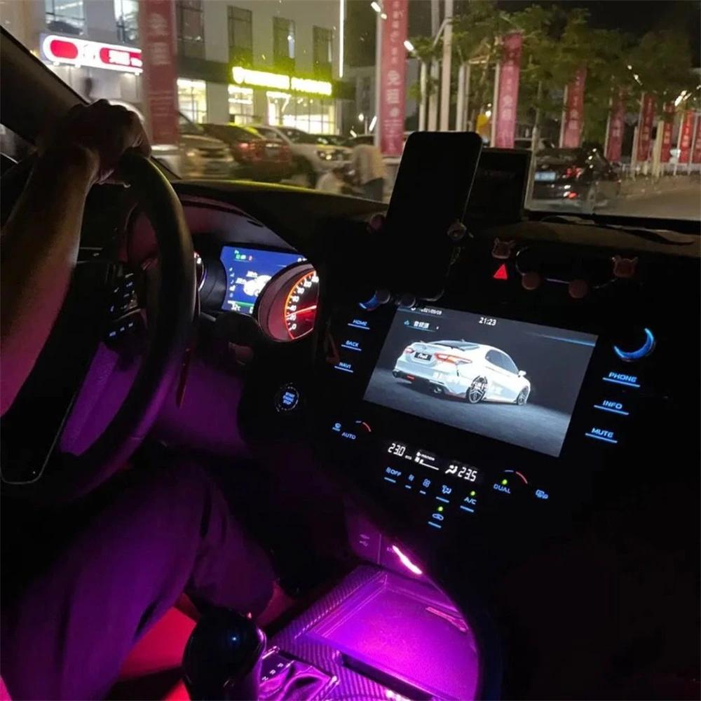 Car LED Touch Light Mini Portable Wireless Dome Light USB Rechargeable Interior Reading Lamp for Car Roof, Trunk, Camping