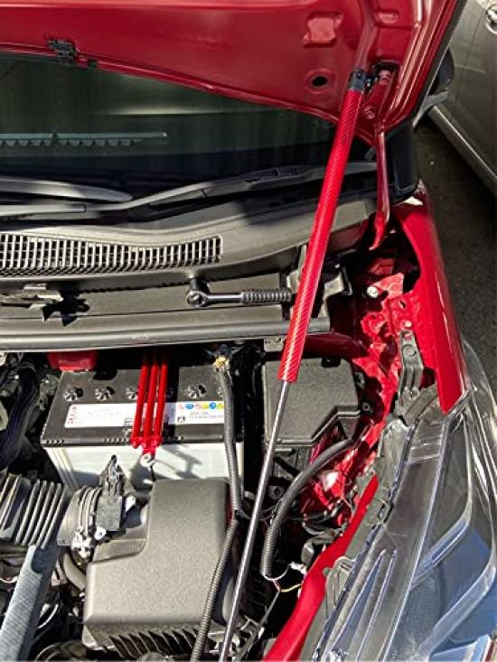 KUNSYOUKIM Bonnet Hood Set of for Toyota Sienta Vehicle Modification Inspection Warranty Dampers, 2, 2015-2019 (2nd Generation, XP17#G, NSP17#G,