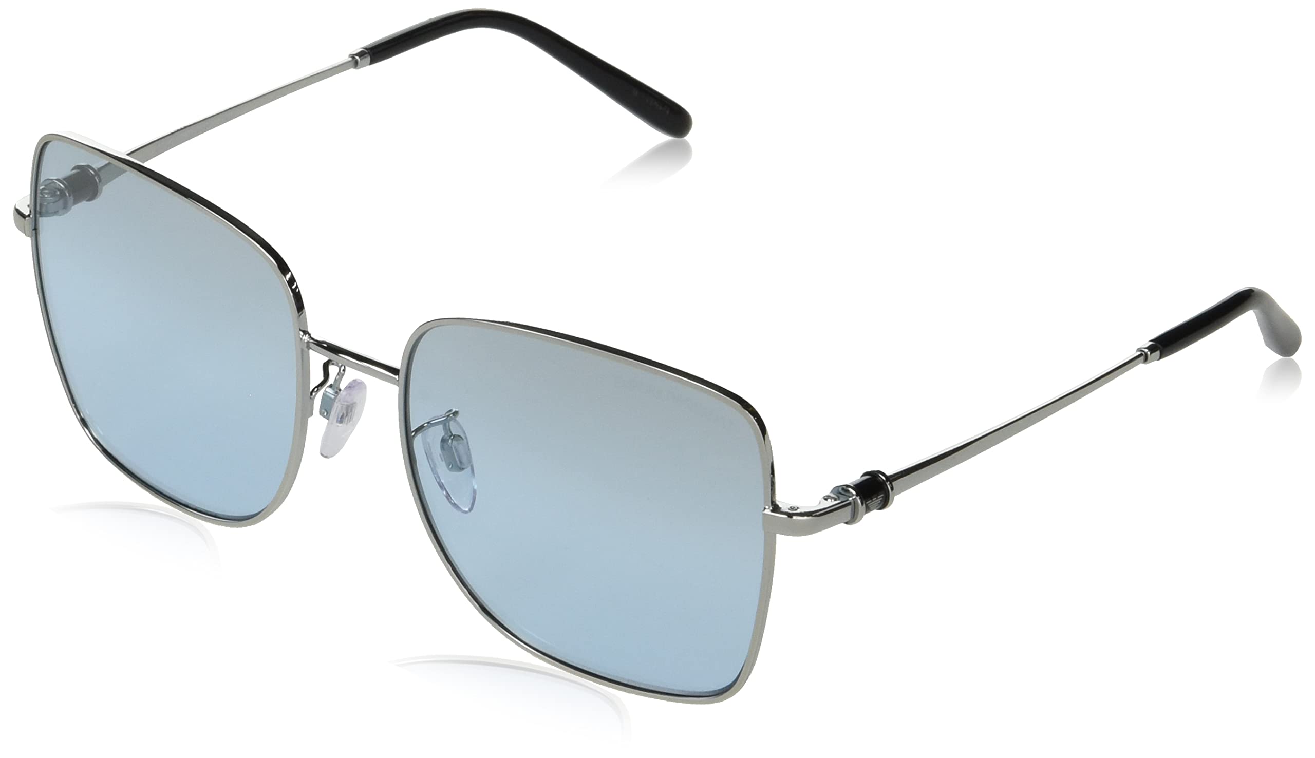 

Sunglasses EA2128D Azure Black Mirror Gradient Lens 56 [Emporio Armani] Silver/Light