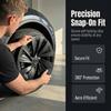 4PCS Hub Caps for Tesla Model Y Juniper 19 Inch Wheel Cover Performance Replacement Crossflow Hubcaps Full Rim Tire 2025 2026