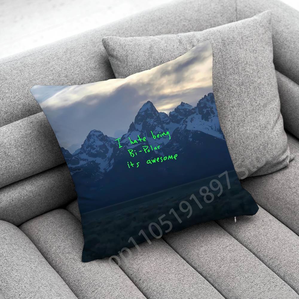K-Kanye West Yeezus Ye Jesus Is King Throw Pillow Case For 40X40Cm 45X45Cm 50X50Cm 30X30Cm Square Office Pillowship Cover