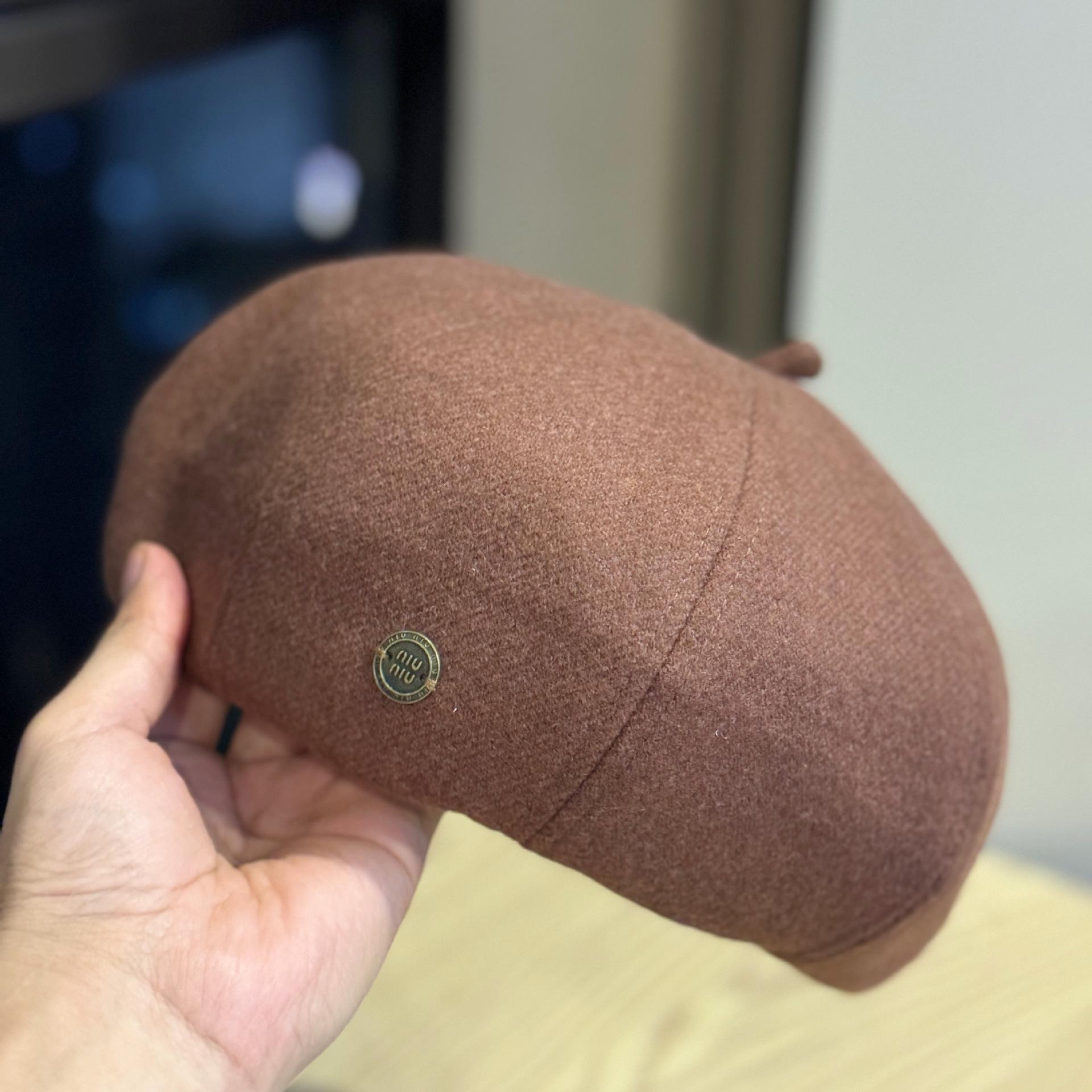 

Осенний Универсальный Ретро Берет Утепленная Теплая Шерстяная Шляпа Художника Шерстяной Войлок Женский Берет Модный Adjustable