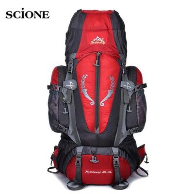 Hot Large 85L Outdoor Backpack Unisex Travel Multi-purpose Climbing Hiking Big Capacity Camping Bag