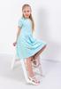 Stylish Sun-Dress (Girls) for Special Occasions, Soft Colors, Summer, 6118-043 HC
