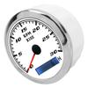 85mm Pointer Tachometer RPM Tacho Gauge IP67 Stainless Steel Universal for Car Boat MarineWhite