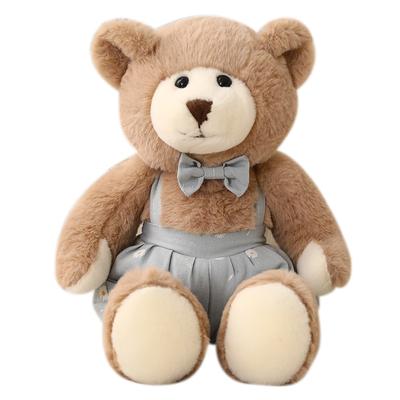 35 /55cm Kawaii Weiche Teddybärenpuppen Niedlicher Bär in Kleidung & Rock Plüschkissen Stofftier Spielzeug Raumdeko Geschenk für Kinder