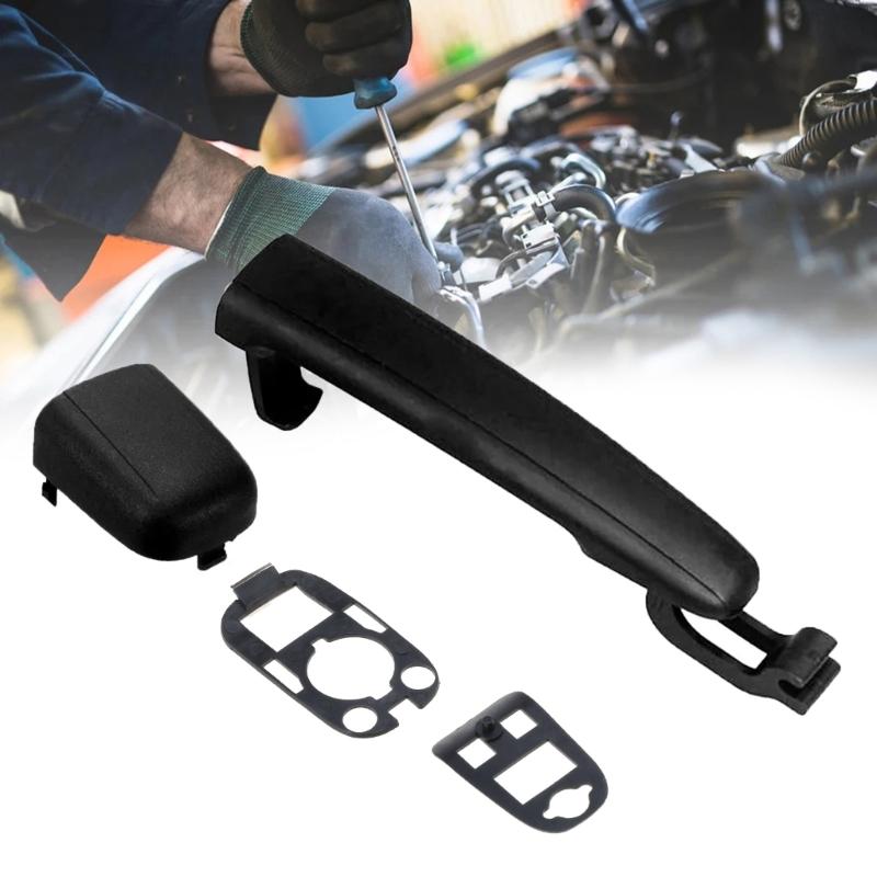 Sturdy Car Door Handle Frame Waterproof Cover Accessories For 9101.W8 9101W8 9101.W2 9101W2 Enhances Vehicle Appearance