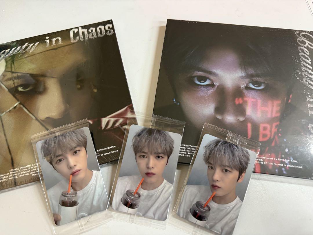 

[USED] Jaejoong Beauty in Chaos 2-disc set and 3 trading cards