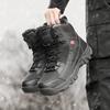 New Men Tactical Boots Waterproof Safety Hunting Hiking Shoes Outdoor Anti-Slip Male Army Boot Brand Training Climbing Shoe Work