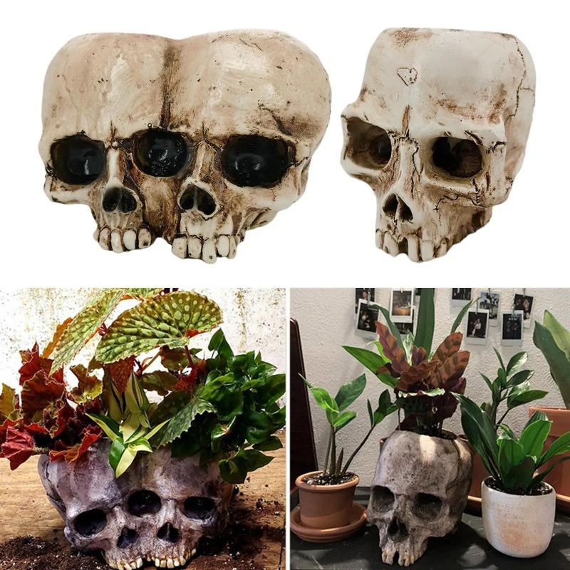 Planter Resin Flower Pot Creative Pot Haunted House Decoration