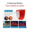 Waterproof Solar Alarm Solar-powered Portable Solar Lamps Multifunctional Animal Deterrent Security Alarm Siren Garage Security