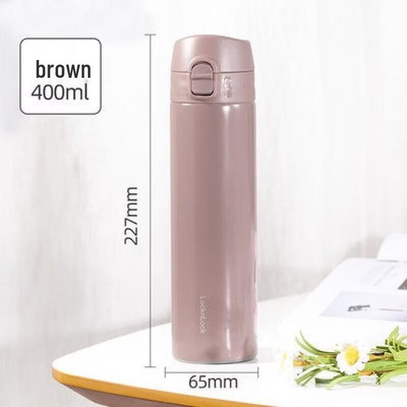 

Термобутылка Lock&Lock Mousse из нержавеющей стали 316 с откидной крышкой