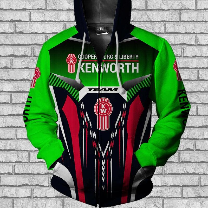 

Толстовка на молнии Kenworth Trucks унисекс