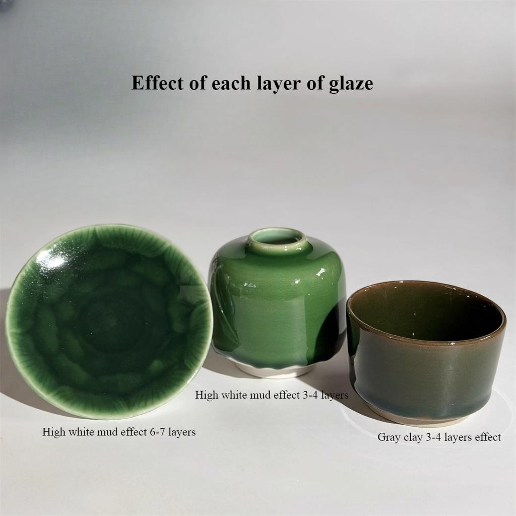 Jingdezhen Bicuiying Qing Středněvysokoteplotní elektrická pec Oxidovaná keramická glazura Keramická barevná glazura 1200-1280°C