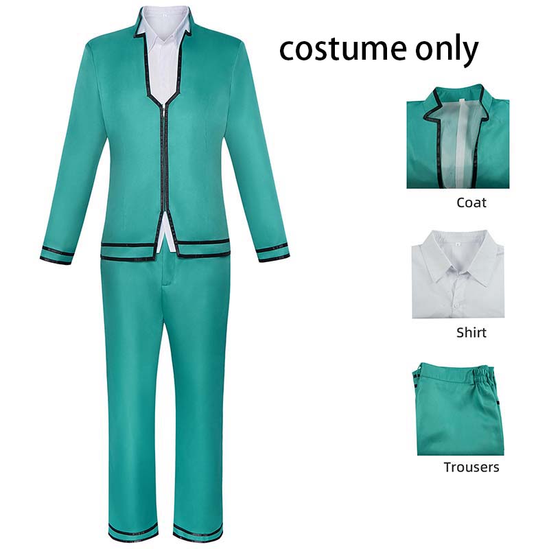 Anime The Disastrous Life Of Saiki K Saiki Kusuo Cosplay Costume K.-nan School Uniform Custome For Men