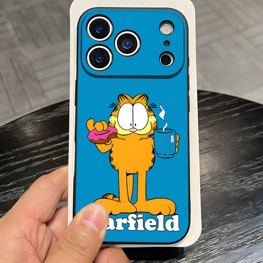 Anime The G-Garfields Phone Case For IPhone 17 Pro Max 16 15 14 Pro Max 13 11 X Xs Xr 8 7Plus Silicone Cover