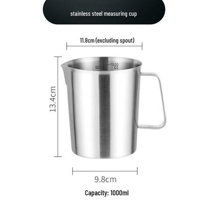 Verdickter Messbecher aus 304 Edelstahl