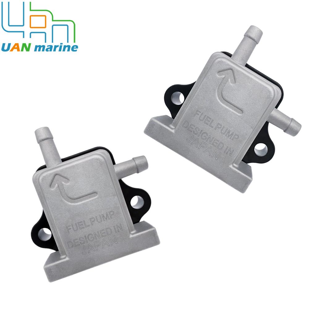 2 Pcs 3H6-04000-7 803529T06 Fuel Pump For Mercury 4-Str 4HP 5HP 6HP 8HP 9.8HP Outboard 803529T04 803529T06 for Tohatsu 3H6040007