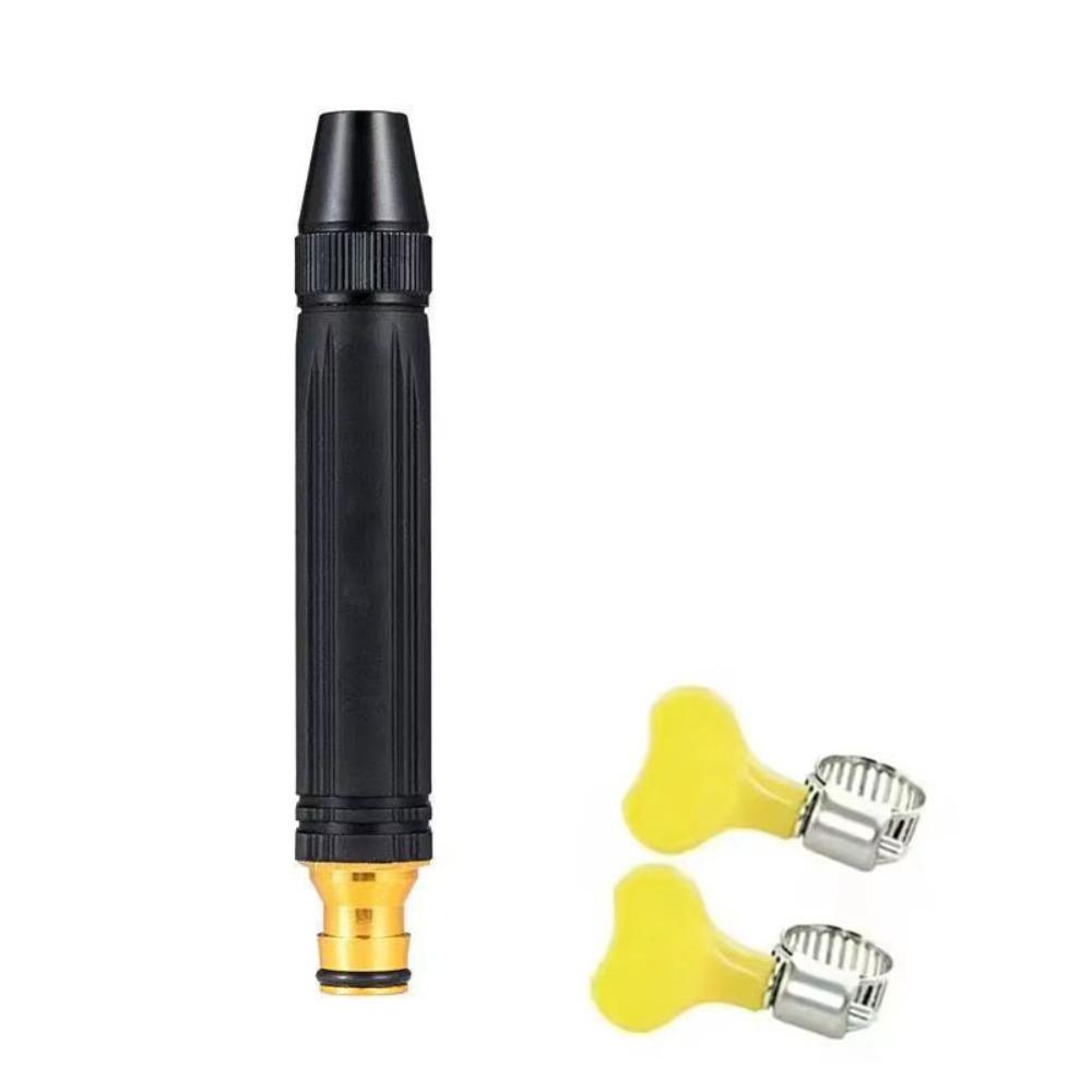 Adjustable Car Wash Nozzle Direct Spray Adjustable Nipple Type Garden Watering Hose  Home Use
