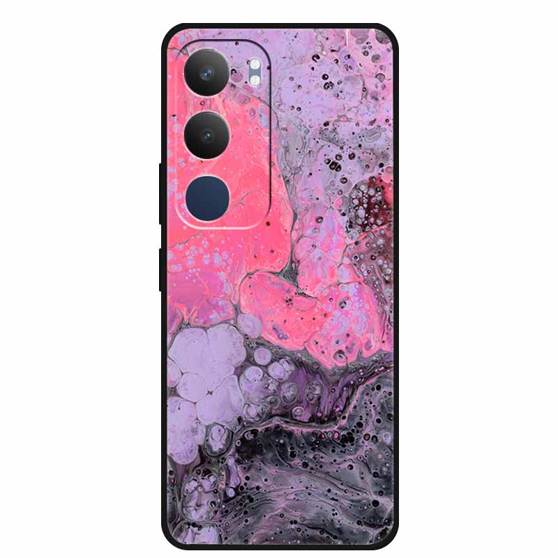 For Vivo Y19s 4G Case Y 19s 6.68" Soft Silicone TPU Phone Case for Vivo Y19s Pro 4G Cartoon Animal Shockproof Cover Y19 s Pro 4G