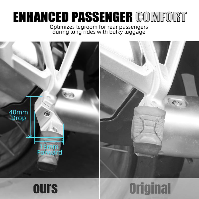 For BMW R1250GS 2018-2023 R1250GS Adventure 2018-2024 Passenger Footrest Lowering Kit R1250GS GSA R 1250GS R 1250 GS R1250GS ADV