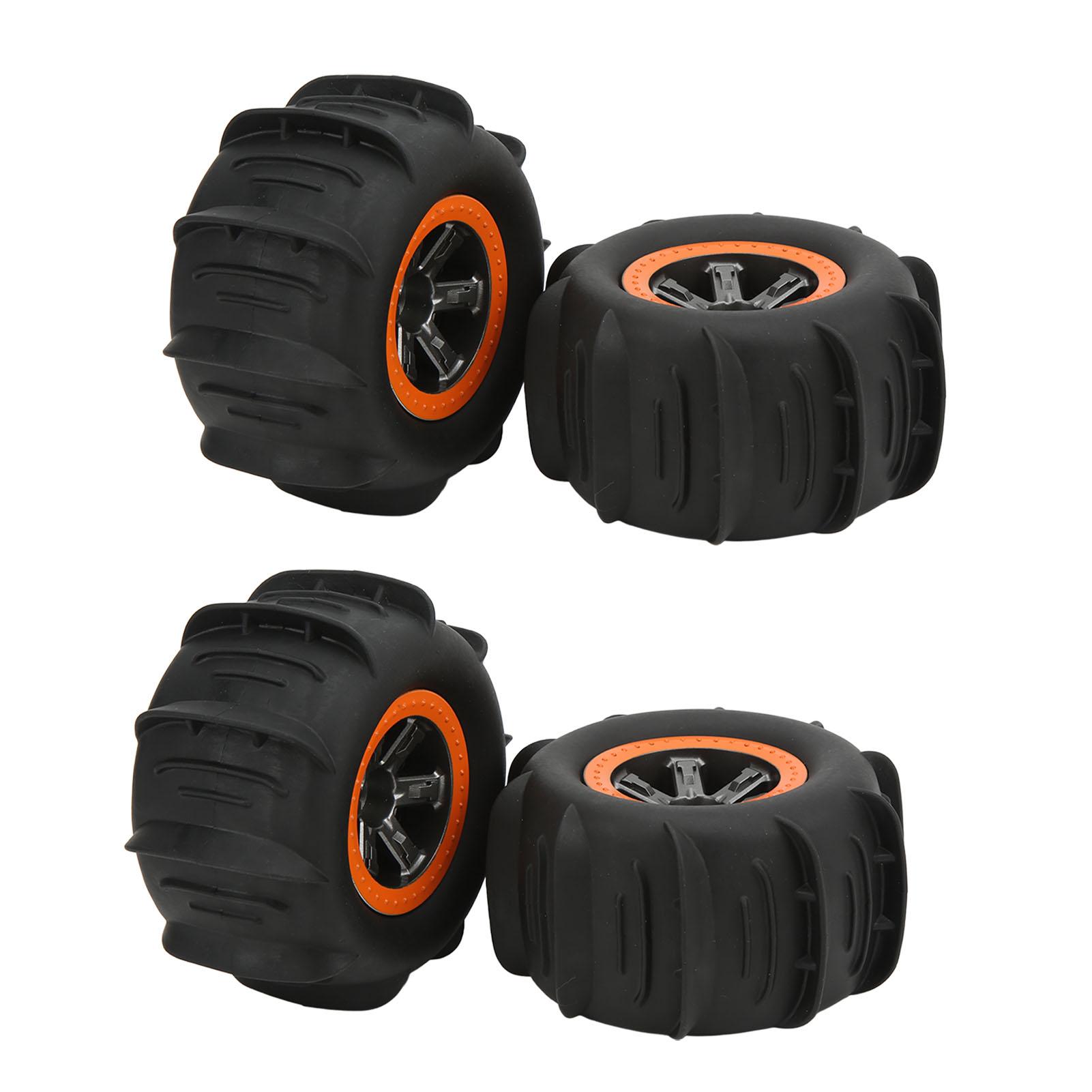 

4 шт. RC пляжні шини багатофункціональні водонепроникні гумові колеса для RC автомобілів 112 110 RC автомобілі