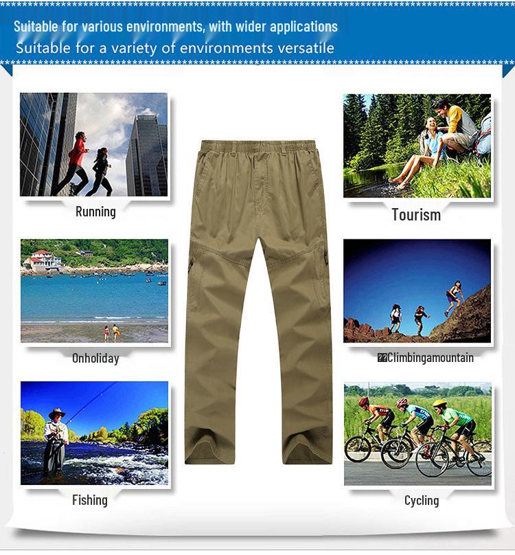 Men's Plus Size Pure Cotton Casual Sports Pants