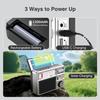 Portable Radio AM FM Shortwave with Bluetooth Speaker, Transistor Radio USB-C Rechargeable/Solar Battery Operated, Support TF Card AUX USB Player