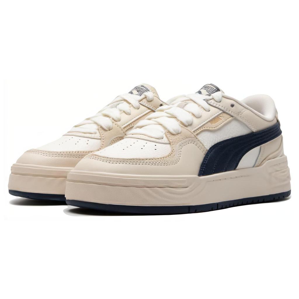 Puma CA Pro Ripple Earth Unisex joggesko Cream Warm-White Club-Navy 395773-02
