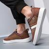 Four Seasons Khaki Men's Skateboard Shoes Comfortable Breathable Flat Sneakers Man Retro Low-Cut Casual Shoes for Men Size 39-47