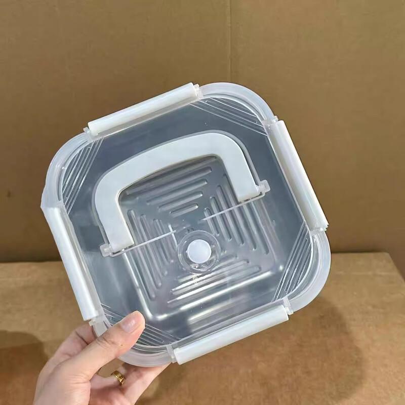 ZISIZ Portable Stainless Steel Food Storage Container Set