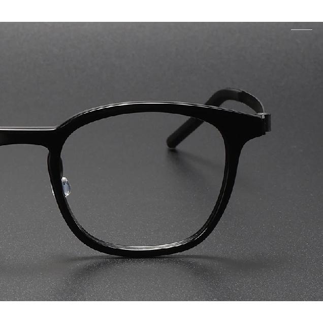 New Denmark Designer Acetate Titanium Optical Eyeglass frames Men Women Vintage Square Transparent Computer Glasses Frames